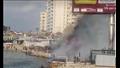 حريق هائل في نادي الصيادلة بالإسكندرية (3)