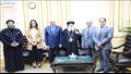 محافظ الجيزة يستقبل وفود الكنائس لتقديم التهنئة بعيد الفطر المبارك