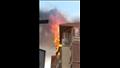 حريق يلتهم 3 وحدات سكنية داخل عقار في السويس - صور