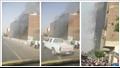 اندلاع حريق في عقار من 5 طوابق بشبرا الخيمة