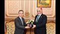 الدكتور عبدالهادى القصبي يستقبل سفير دولة اليابان في مصر