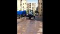 35 صورة أرضية.. غسل شوارع القاهرة وشفط القمامة آليًا قبل شم النسيم