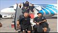 وزير الرياضة يستقبل منتخب مصر في مطار القاهرة