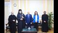 محافظ الجيزة يستقبل وفود الكنائس بالمحافظة للتهنئة بعيد الأضحى المبارك (4)