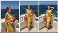 نسرين طافش تستعرض رشاقتها بفستان صيفي على البحر والجمهور يعلق (صور)