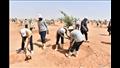 القوات المسلحة تنظم زيارة إلى مشروع استصلاح وزراعة الاراضى الصحراوية بتوشكى