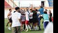  فرحة لاعبي حرس الحدود بعد الصعود إلى الدوري الممتاز (4)