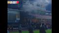 حريق في مباراة بيراميدز وسموحة 