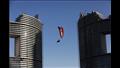 الطيران الشراعي يزين سماء العلمين الجديدة