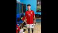 عبد اللع شعراوي لاعب منتخب مصر للناشئين 