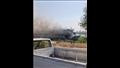  بالصور.. 3 سيارات إطفاء تكافح حريق في مركب نيلي بحلوان