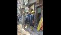  مصرع شخص وانتشال ثان من تحت أنقاض منزل بإمبابة (صور)