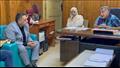 الدكتور محمد أبوالسعد يتفقد مستشفى صدر كفر الشيخ