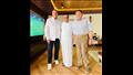 الخطيب يزور الإعلامي الإماراتي يعقوب السعدي في منزله بأبوظبي (صور)