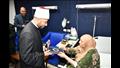 وزير الأوقاف يطمئن على الخدمات الصحية والطبية بمستشفى الدعاة (10)