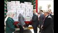 قافلة للهلال الأحمر لتقديم خدمات صحية ومساعدات غذائية في بني سويف 