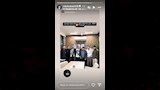 كهربا لاعب الأهلي يحتفل بالعام الجديد مع أصدقائه