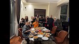 ميدو وأسرته يحتفلون بالعام الجديد3