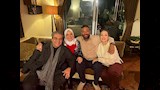 ميدو وأسرته يحتفلون بالعام الجديد2