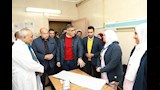 محافظ الجيزة يتفقد أقسام مستشفى أبو النمرس (4)