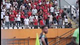 جماهير الأهلي في مباراة الفريق أامم ستاد أبيدجان