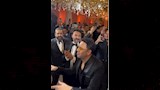 رقص مصطفى قمر وأبو سريع في حفل زفاف مي فاروق والعمروسي (فيديو)