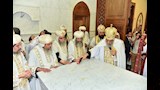  البابا تواضروس يترأس قداس تدشين كاتدرائية مارمرقس بالدير المحرق في أسيوط