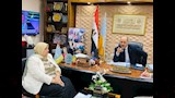 اجتماع في مديرية التربية والتعليم بالإسكندرية (4)