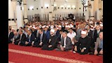 وزير الأوقاف والمفتي يؤدون صلاة الجمعة بمسجد أبي بكر الصديق بالإسماعيلية (3)