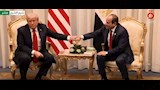 استقبال السيسي للرئيس ترامب في شرم الشيخ 