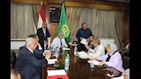 لقاء محافظ القليوبية 