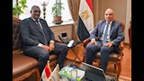 وزير الري السوداني وزظيرة المصري الدكتور هاني سويل