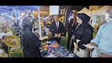 افتتاح مبادرة بازاري لإحياء الصناعات التراثية واليدوية فى قنا (4)