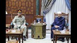 شيخ الأزهر يبحث مع رئيس الأركان البريَّة الباكستانيَّة تعزيز التعاون المشترك (2)