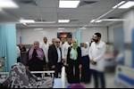 رئيس التأمين الصحي يتفقد مستشفى النيل لمتابعة جودة الخدمات