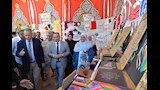 محافظ أسيوط يفتتح معرض منتجات التعليم الفني (13)
