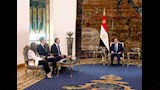 الرئيس السيسي والمبعوث الأمريكي 