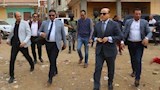"أبويا نفسه يشوفك".. محافظ كفر الشيخ يقطع جولته لزيارة مسن في منزله (صور)