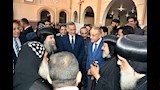 محافظ الأقصر وقيادات أمنية يشاركون بالاحتفال السنوي بدير مارجرجس (8)