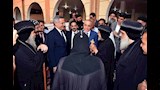 محافظ الأقصر وقيادات أمنية يشاركون بالاحتفال السنوي بدير مارجرجس (7)