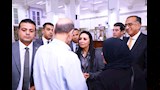 وزيرة التضامن تزور المقر الرئيسي لبنك ناصر (4)
