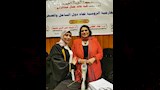  جانب من جلسة مناقشة رسالة دكتوراه للباحثة هبة خالد بجامعة القاهرة (4)