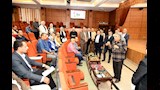 اللواء طارق مرزوق- محافظ الدقهلية خلال اجتماعه بأعضاء المجلس التنفيذي (2)
