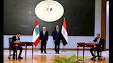 مدبولي ونظيره اللبناني يشهدان توقيع 15 مذكرة تفاهم مشتركة (8)