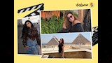هنا شيحة أنيقة ونرمين الفقي بالأهرامات.. 10 لقطات لنجوم الفن خلال 24 ساعة