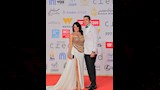 رانيا يوسف وزوجها من حفل مهرجان القاهرة
