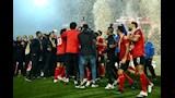 احتفال الأهلي بالفوز على الزمالك في نهائي القرن (4)