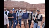 وزير الكهرباء يتفقد سير العمل بالمركز الحقلي بجنوب سيناء (9)