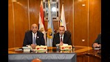  اجتماع بين رئيس تنمية المشروعات ومحافظ أسيوط