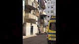 سيارة الإسعاف في موقع الحادث
